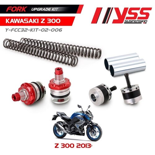 YSS Fork Upgrade Kit Kawasaki Z300 13-17