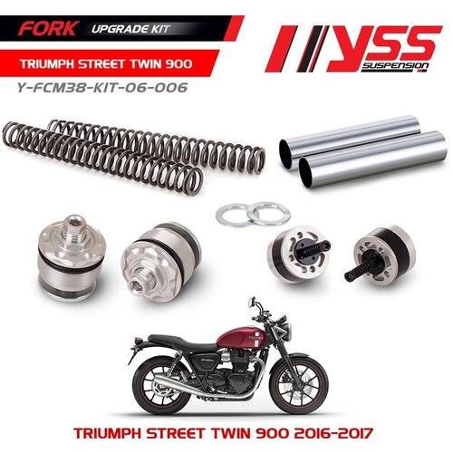 YSS Fork Upgrade Kit Triumph Street Twin 900 16-18