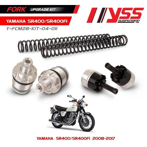 YSS Kit de mise à niveau de fourche Yamaha SR 400 FI 08-17