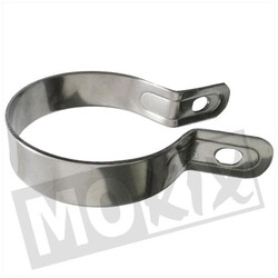 Uitlaatklem Universeel Rond 64mm RVS