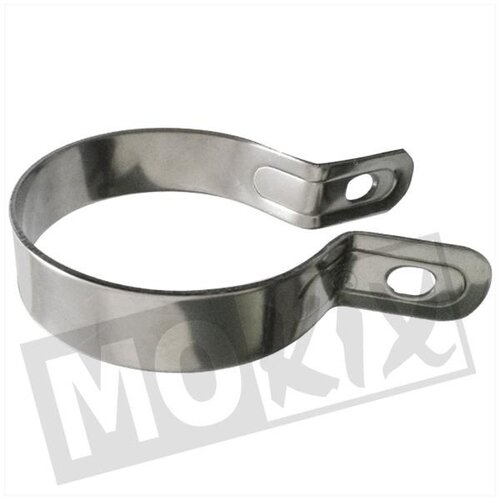 Silex Uitlaatklem Universeel Rond 64mm RVS