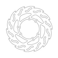 Rear Brake Disc Flame Yamaha XT(Z) 600/660 87-03