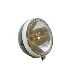 Koplamp Zundapp Rond 17cm Zwart/Chroom