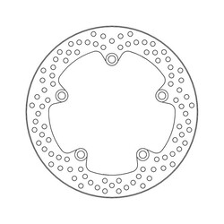 Disque de frein arrière Halo Yamaha MT, Tracer, XSR, XTZ 14-current