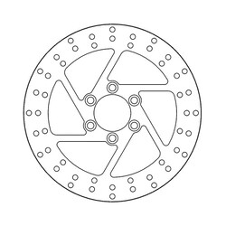 Rear Brake Disc Halo Suzuki VS 1400 Intruder 87-04