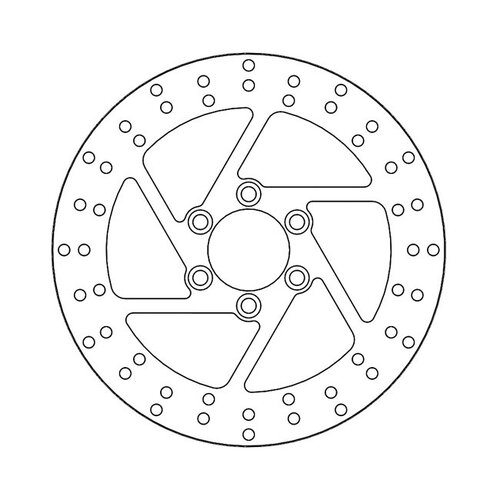 Moto Master Disque de frein arrière Halo Suzuki VS 1400 Intruder 87-04