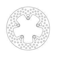 Rear Brake Disc Halo Kawasaki ZRX 1100/1200 97-07; ZZR 1200 02-05