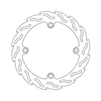 Rear Brake Disc Flame Honda XRV 750 R 90-03; XL 1000 Varadero 99-02