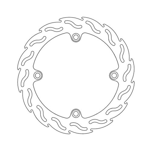 Moto Master Rear Brake Disc Flame Honda XRV 750 R 90-03; XL 1000 Varadero 99-02