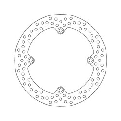 Rear Brake Disc Halo Honda XRV, XL Varadero 90-03