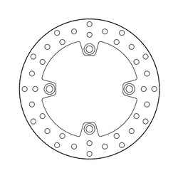 Remschijf achter Halo Honda / Triumph CB (R), NX, RTV, VTR, Speed, Daytona, Triple 82-current