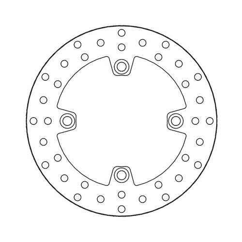 Moto Master Rear Brake Disc Halo Honda/Triumph CB(R), NX, RTV, VTR, Speed, Daytona, Triple 82-current