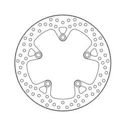 Disque de frein arrière Halo Honda CB 1100 10-16