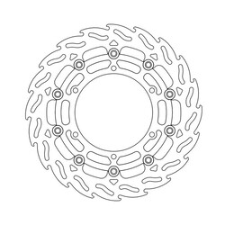 Front Brake Disc Flame Floating Yamaha XV(S/Z), XJ(R), YZF, XT, TDM, FZS, BT, XVS, FJR 93-current