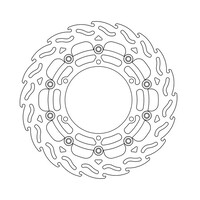 Front Brake Disc Flame Floating Yamaha MT-01 07-11