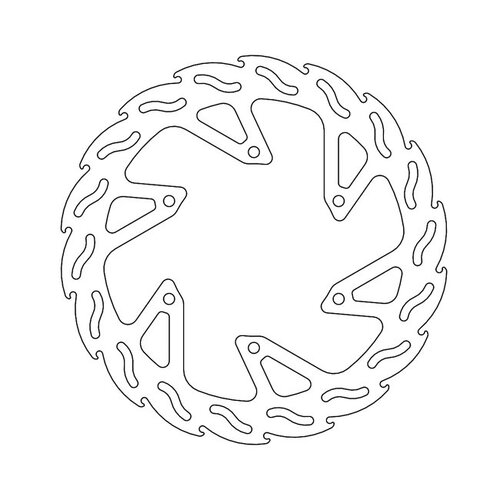 Moto Master Voor / Achter Remschijf Flame Yamaha SR 400, XVS 950/1300 07-current