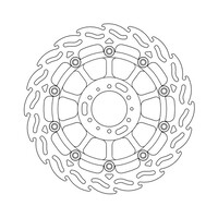Front Brake Disc Flame Floating Honda CBR, VFR, XL, GL 92-current