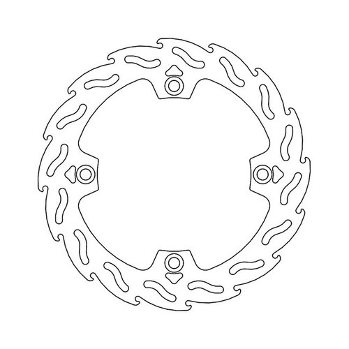 Moto Master Front Brake Disc Flame Honda XLV 650/700 Transalp 97-12