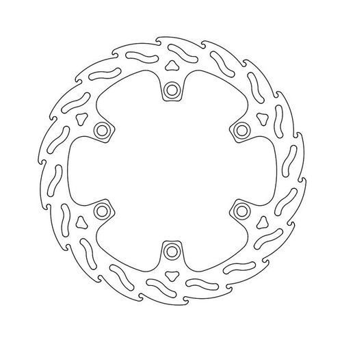 Moto Master Disque de frein avant Flame Honda / Triumph VF (R), CB (R / X) 83-98