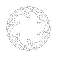 Front/Rear Brake Disc Flame Yamaha XT/XTZ/GTS/FJ/XVS/FJR/XV 85-current