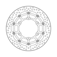 Front Brake Disc Halo Floating KTM SMC R 690 14-current