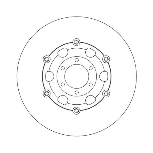 Moto Master Front Brake Disc Halo Floating Honda CB 750 SOHC 69-79