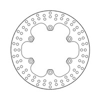 Front/Rear Brake Disc Halo Yamaha RD/XJ/XV/FZ/FZX/XP/FZR/TDM/XJR/SP/MT 83-11