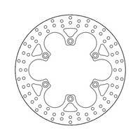 Voor Remschijf Halo Honda / Triumph NT / NTV / VF / ST / VT / Adventurer / Legend / Thunderbird / P-European 88-02