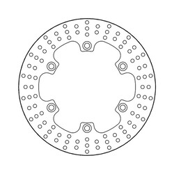 Disque de frein avant Halo Honda XLV 600 Transalp 87-96
