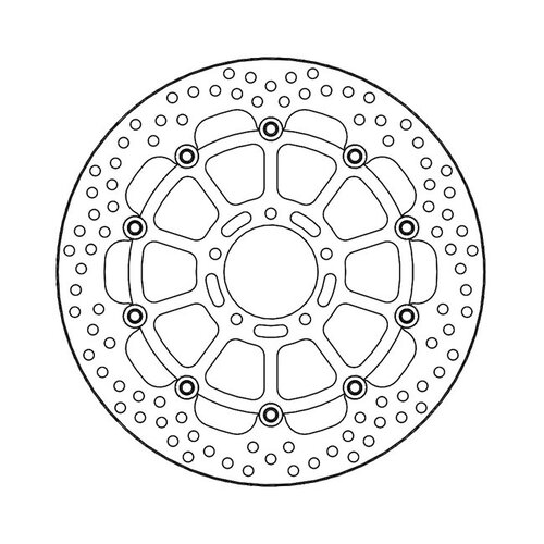 Moto Master Front Brake Disc Halo Floating Ducati Scrambler 800 15-current