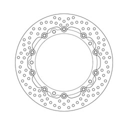 Front Brake Disc Halo Floating BMW R series 93-07
