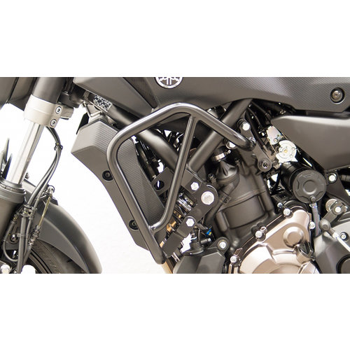Motor guard top, black, stable, Yamaha MT-07, (RM04, RM17, RM18) 2014-2017