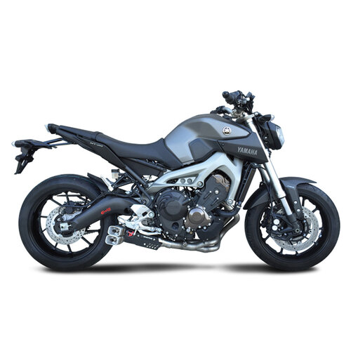 IXRace Système d'échappement complet en acier inoxydable Z8 YAMAHA MT-09 & XSR 900 (Euro4)