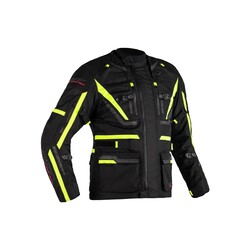 Veste Paragon 6 Airbag Textile Noir / Jaune Fluo Homme
