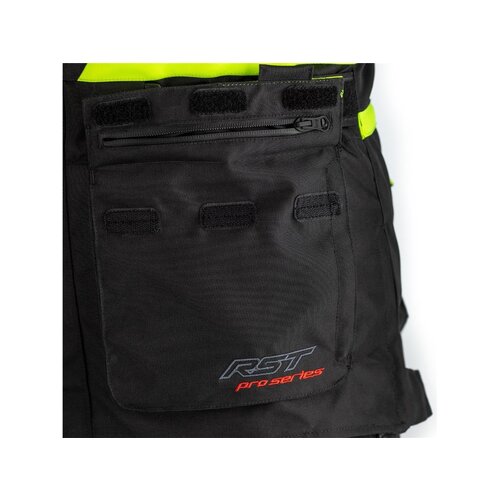 Paragon 6 Airbag Jas Textiel Zwart/Fluo Geel Heren