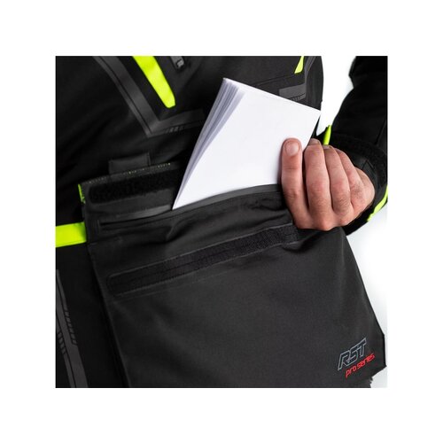 Paragon 6 Airbag Jas Textiel Zwart/Fluo Geel Heren