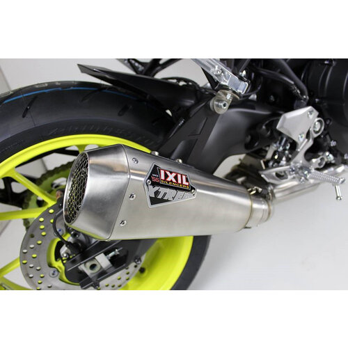 RC1 RVS compleet uitlaatsysteem Yamaha MT-09, XSR 900 (Selecteer kleur)