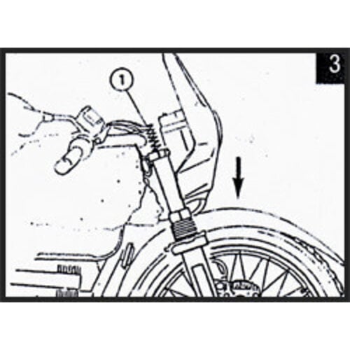 Kawasaki GPZ 750 ZX (UT) 83> Fork Springs Set