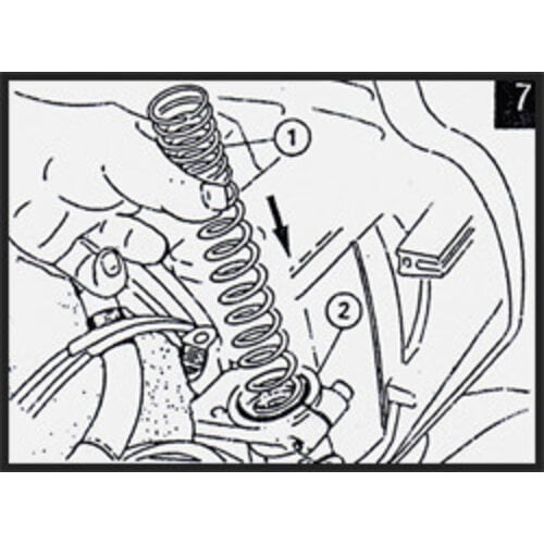Hagon Suzuki VL 800 Volusia ***02> Kit de ressorts de fourche