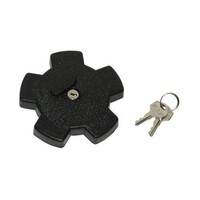 Fuel cap + Lock Zundapp / Kreidler 38mm Black