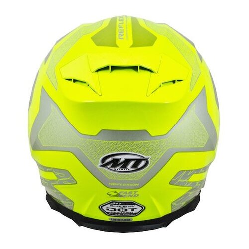 Casque "Blade SV Reflexion" Jaune fluo / Gris