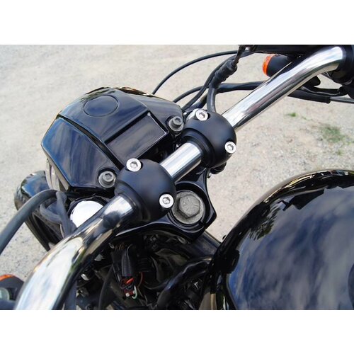 Matt Black 1 "/25mm risers