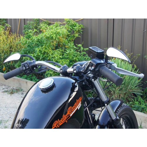 Matt Black 1" - 25 mm Risers