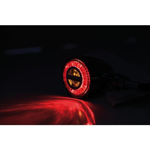 Highsider rocket Classic Led Rücklicht / Blinker Schwarz