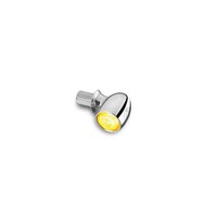 LED-indicator Bullet Atto chroomhelder glas met E-keur