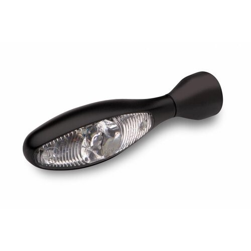Kellermann Clignotant micro noir 1000® LED transparent