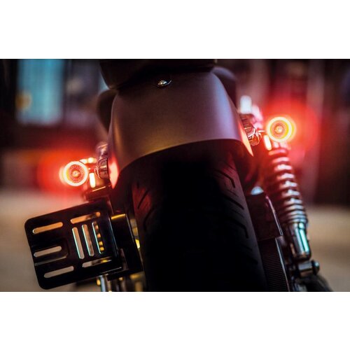 Kellermann Bullet 1000DF Tail Light & Indicator Chrome