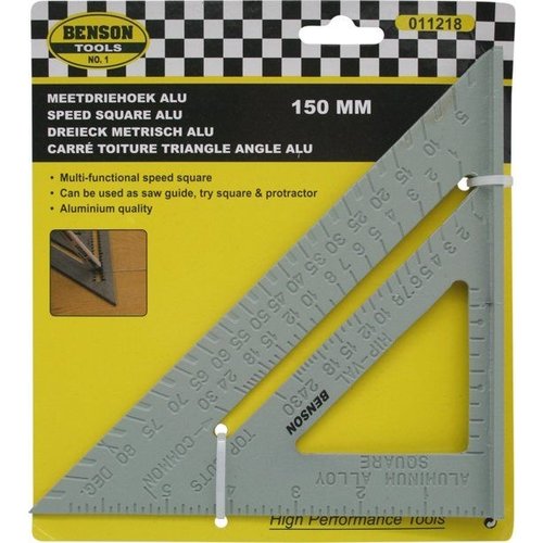 Speed square Aluminium 150 mm