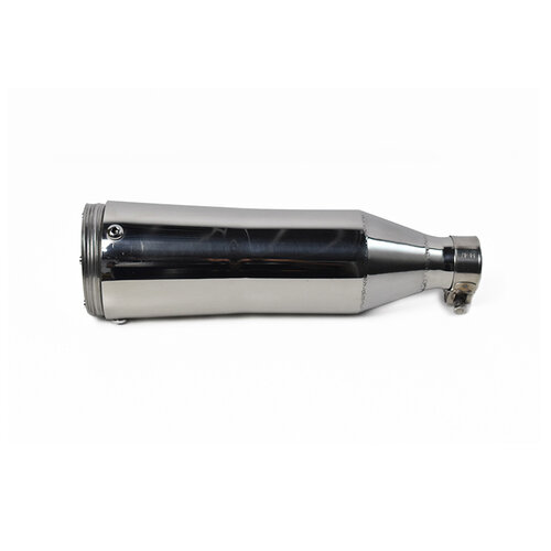 Cone Style  Short Muffler Chrome 42mm