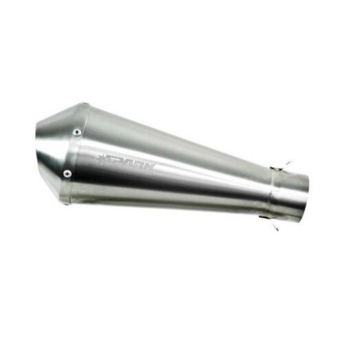 Spark Universele Megaphone Geborsteld RVS Demper
